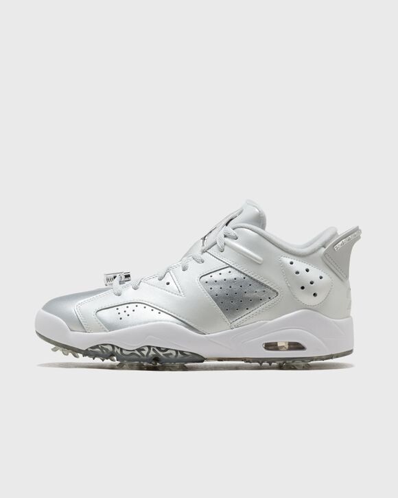 

Кроссовки Jordan Jordan Retro 6 G Nrg, цвет photon dust/metallic silver-white