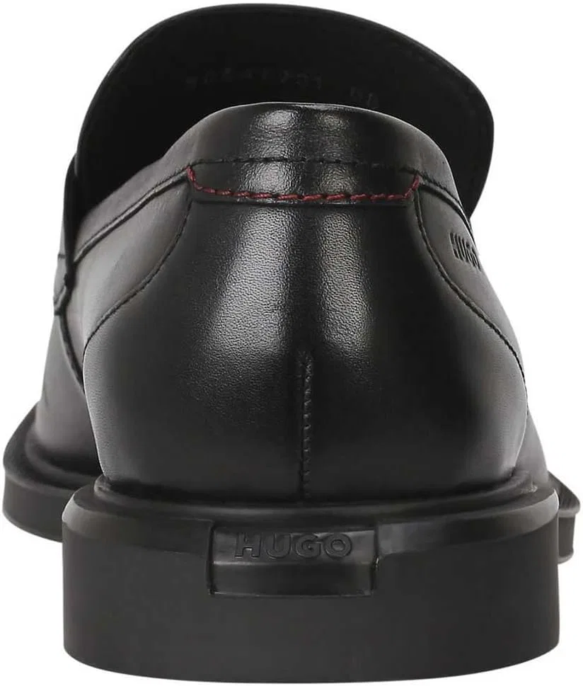 Мужские лоферы HUGO Gryff lt, Black — фото 4