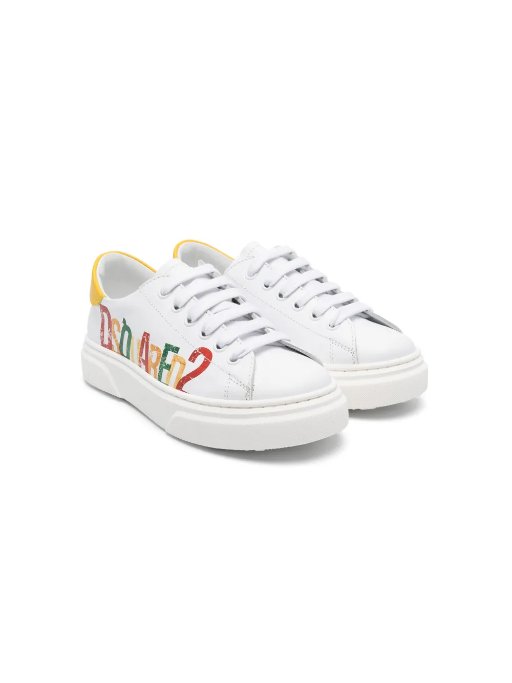 

Кроссовки с логотипом DSQUARED2 KIDS, белый
