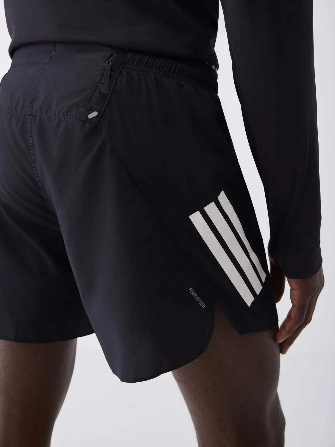 Шорты беговые Formotion adidas, черный — фото 4