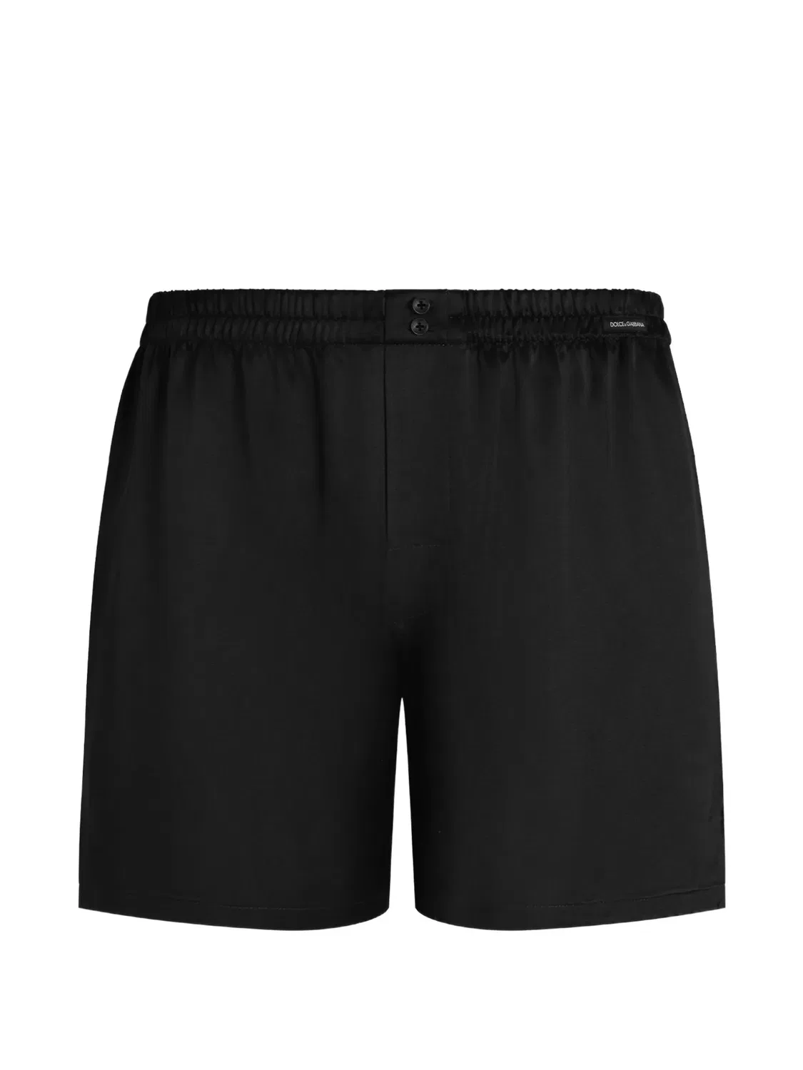 Шелковые боксеры Dolce & Gabbana, черный