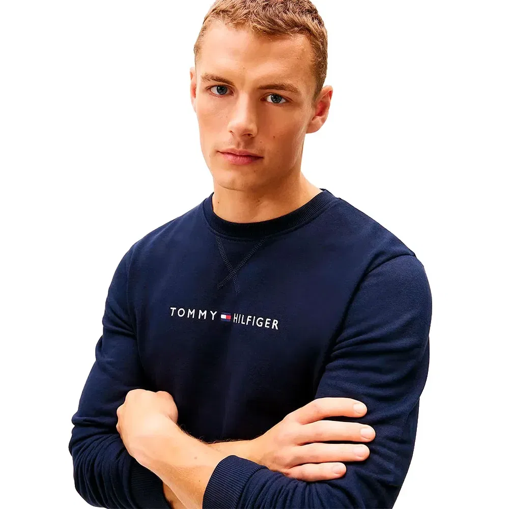Свитшот Tommy Hilfiger, синий — фото 3