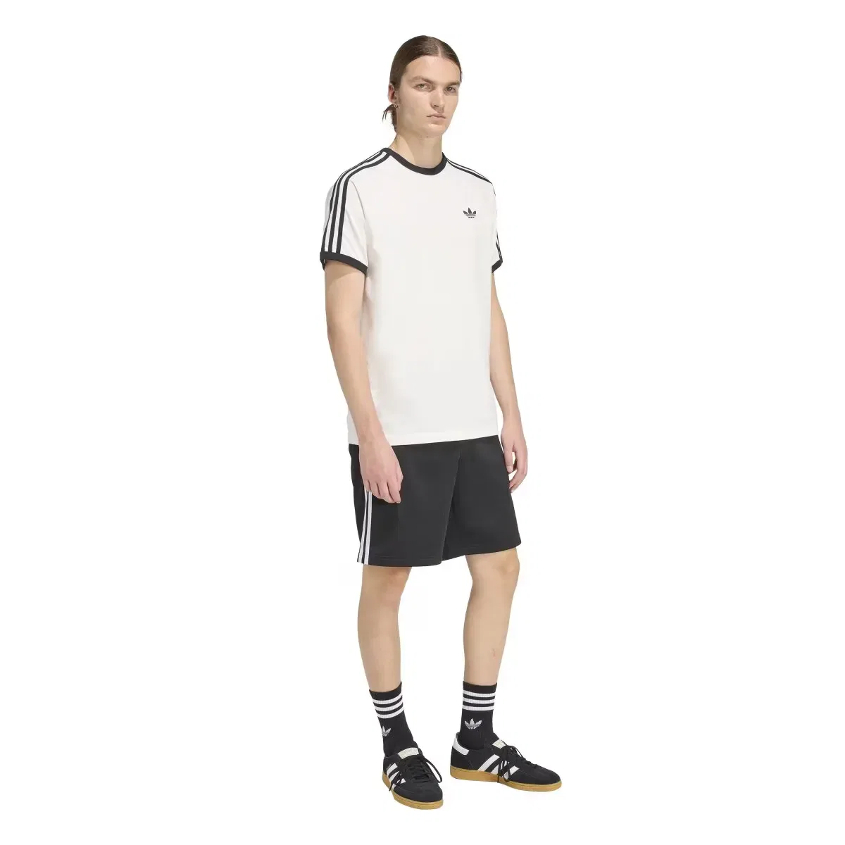 Мужская футболка с длинным рукавом Adicolor Adidas Originals, Blanco — фото 4