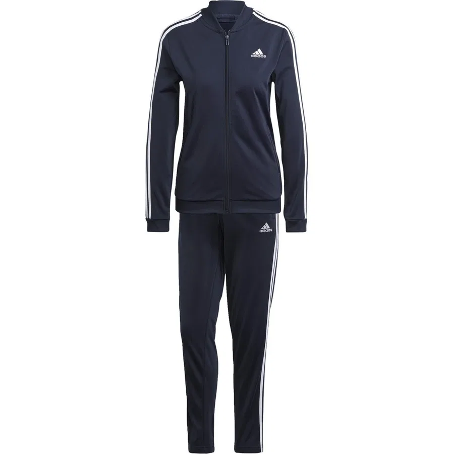 Спортивный костюм с длинным рукавом adidas Sportswear Essentials 3-Stripes, Синий — фото 4