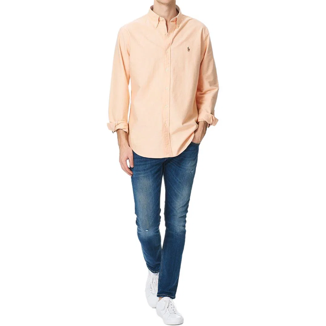 Мужская рубашка поло с коротким рукавом Polo Ralph Lauren, Orange