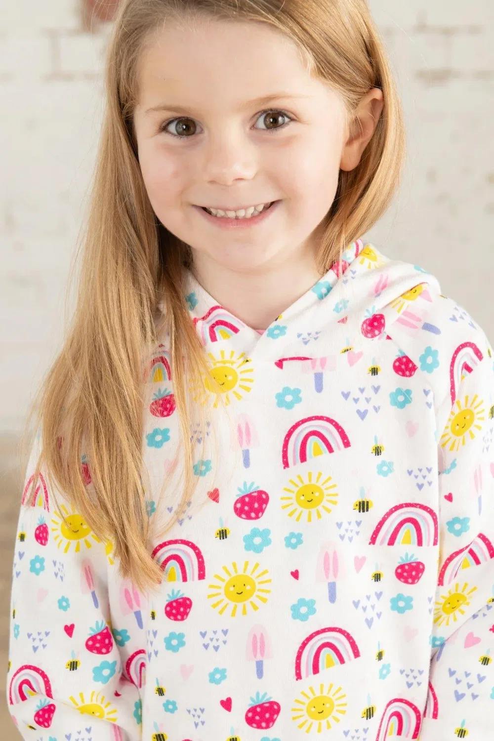 Детский худи Jessie Lighthouse Clothing, Pink — фото 3