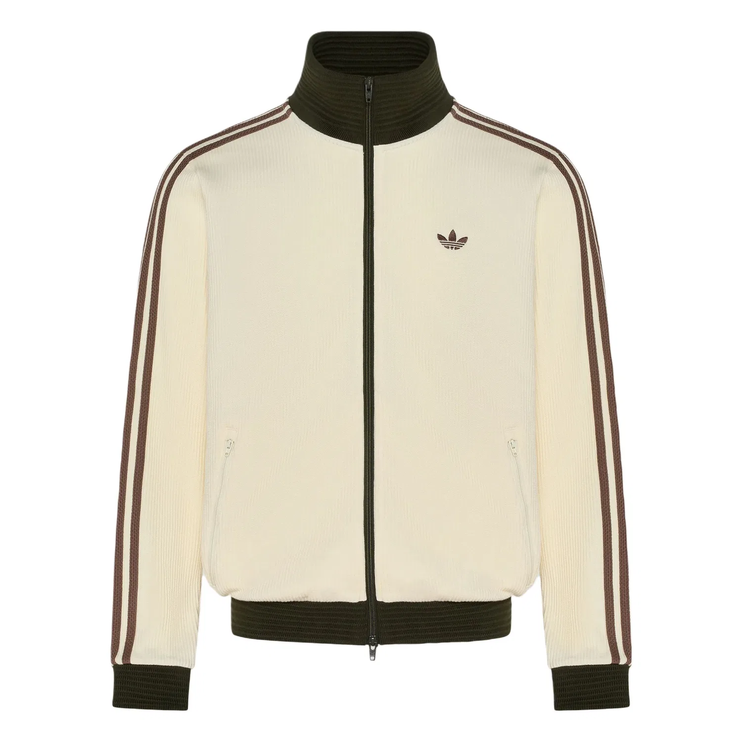 Детская куртка с воротником-стойкой Ivory Adidas Originals