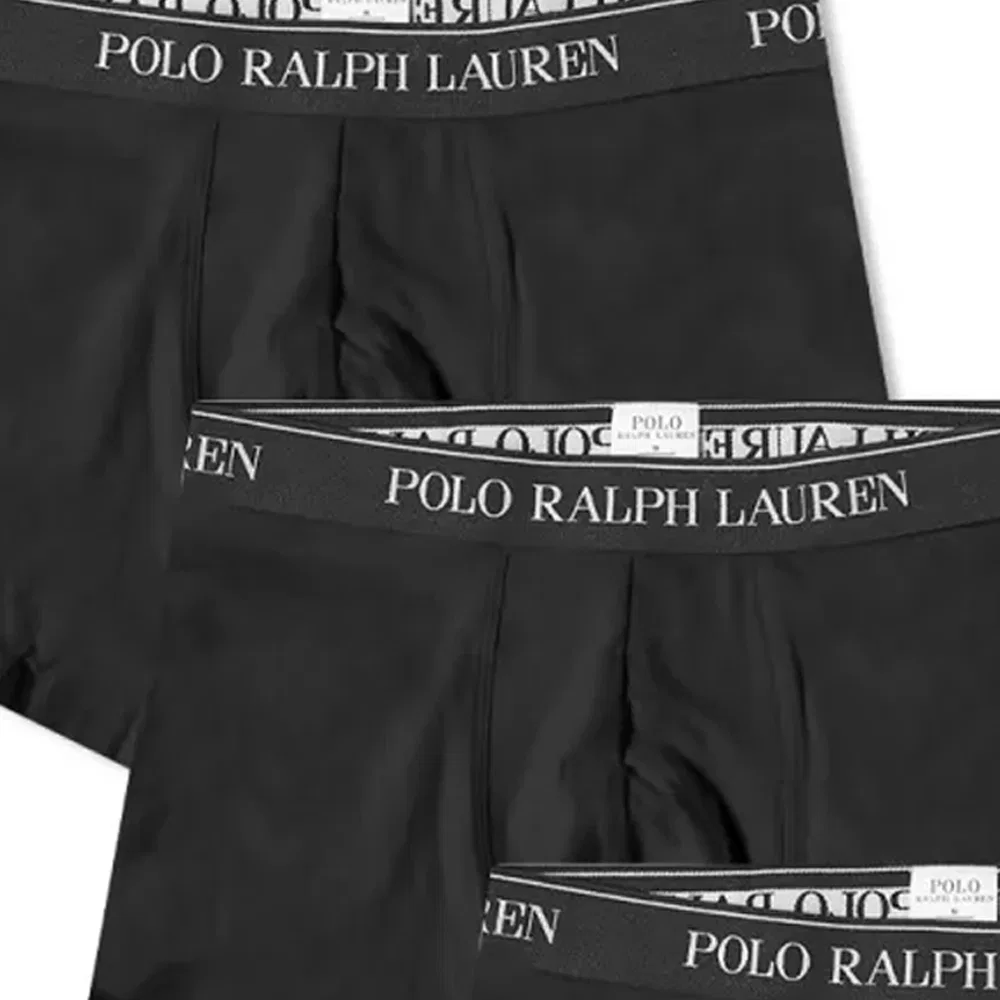 Мужские боксеры с принтом 3 шт Polo Ralph Lauren, Black — фото 4