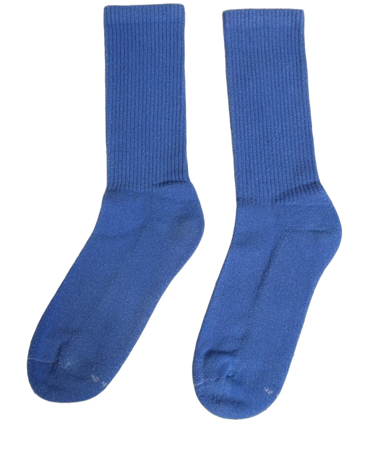 Женские носки с рубчиком Mid Calf Dolce & Gabbana, Blue — фото 2