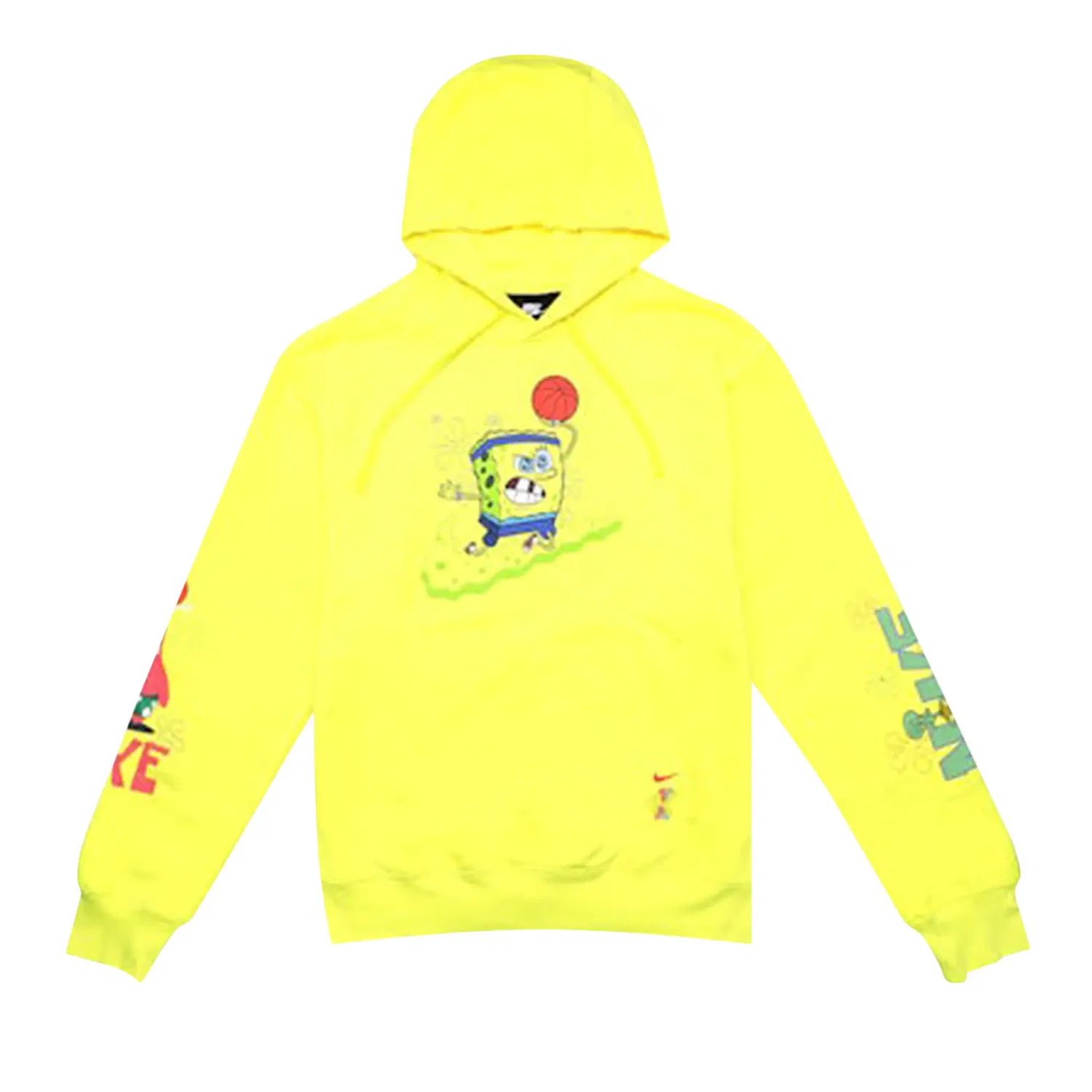 Худи с принтом Kyrie x Spongebob Dri-Fit Nike, Dynamic Yellow