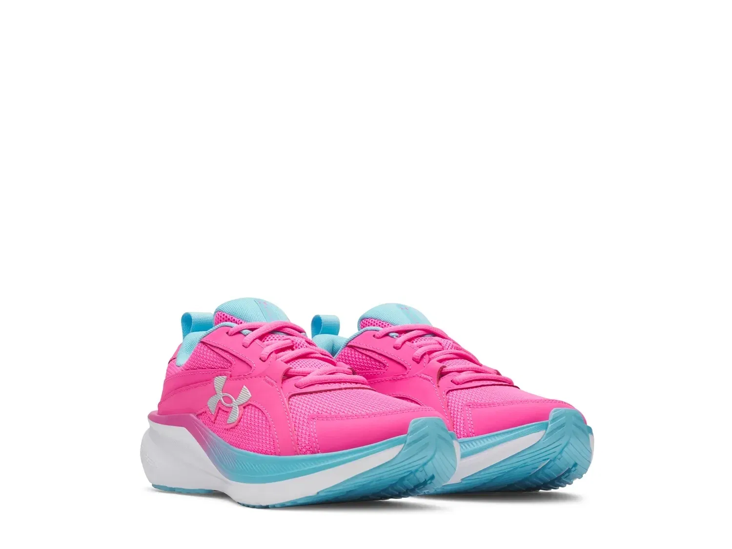 Кроссовки детские Assert 11, Under Armour, светло-розовые — фото 3