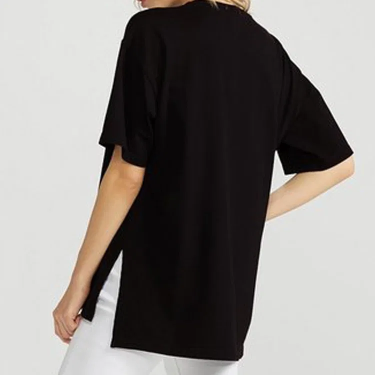 Футболка унисекс с круглым вырезом Black UNIQLO — фото 4