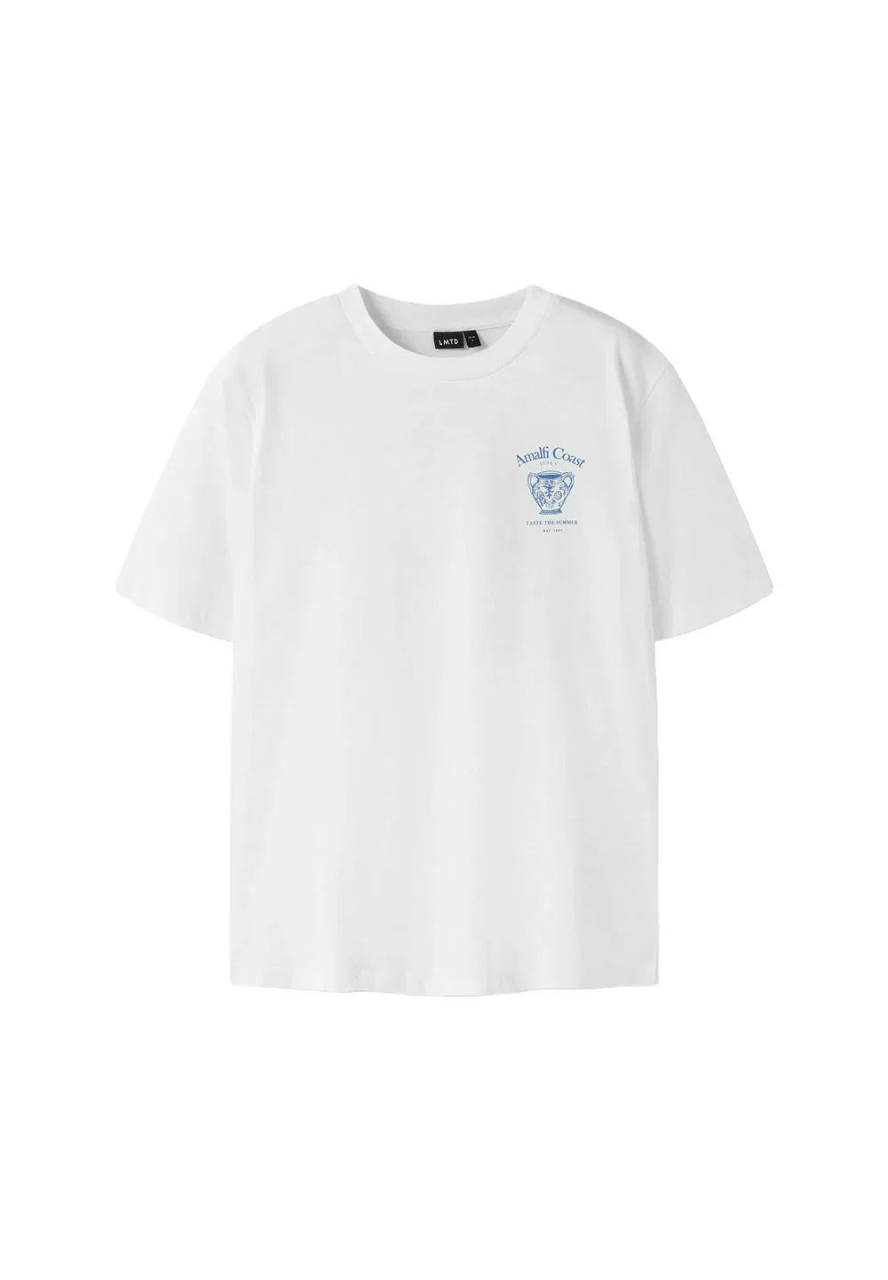 Футболка свободного кроя - футболка с принтом Lmtd, Bright White1