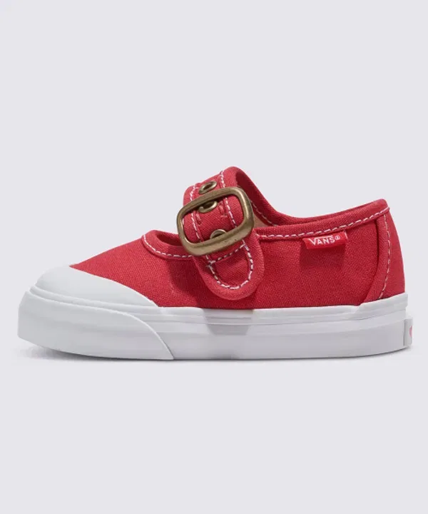 Туфли Мэри Джейн, канвас, Vans Kids, томатный