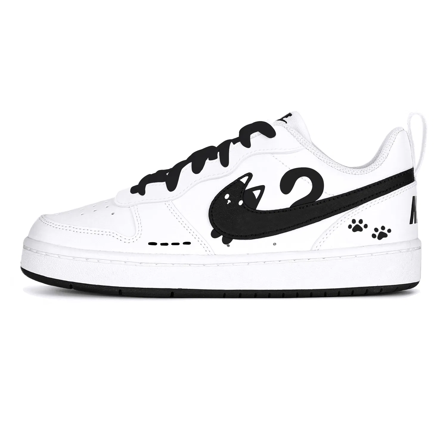 Детские кроссовки для скейтбординга Court Borough, Nike, Black