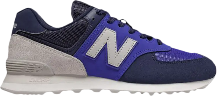 

Кроссовки New Balance 574, черный/фиолетовый