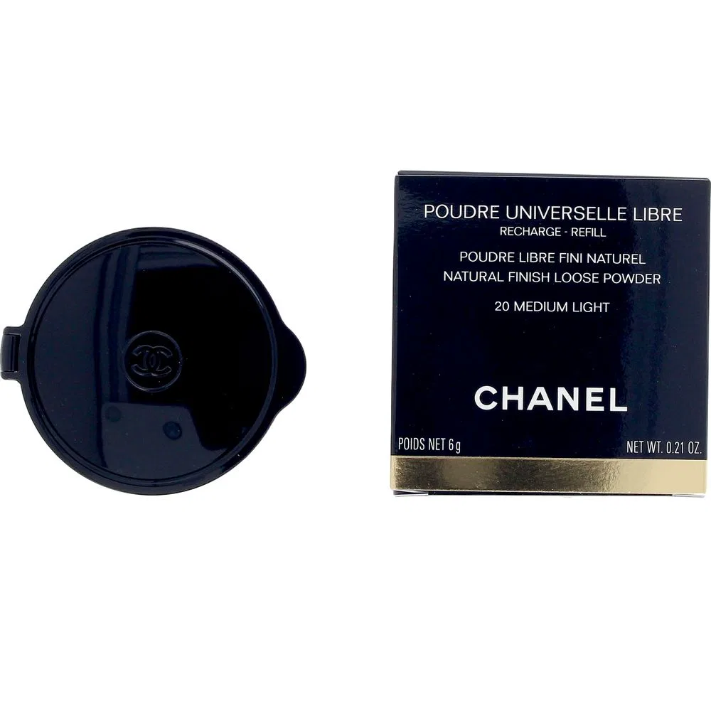 Пудра рассыпчатая, 6 г, с эффектом вуали, Poudre Universelle Libre Chanel, 20-Medium Light — фото 2