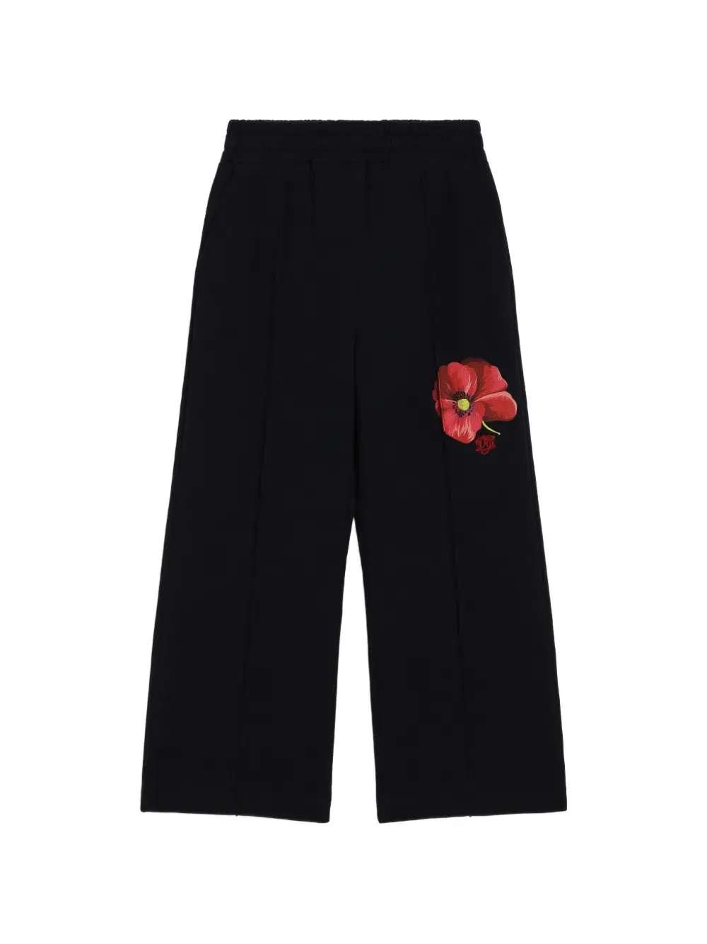 Флисовые спортивные брюки Dolce & Gabbana Kids, синий