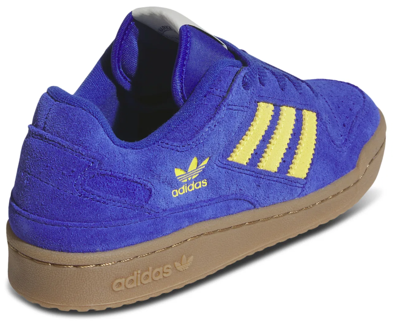 Кроссовки для мальчиков Forum Low Adidas, цвет Semi Lucid Blue/Gum/Yellow — фото 3