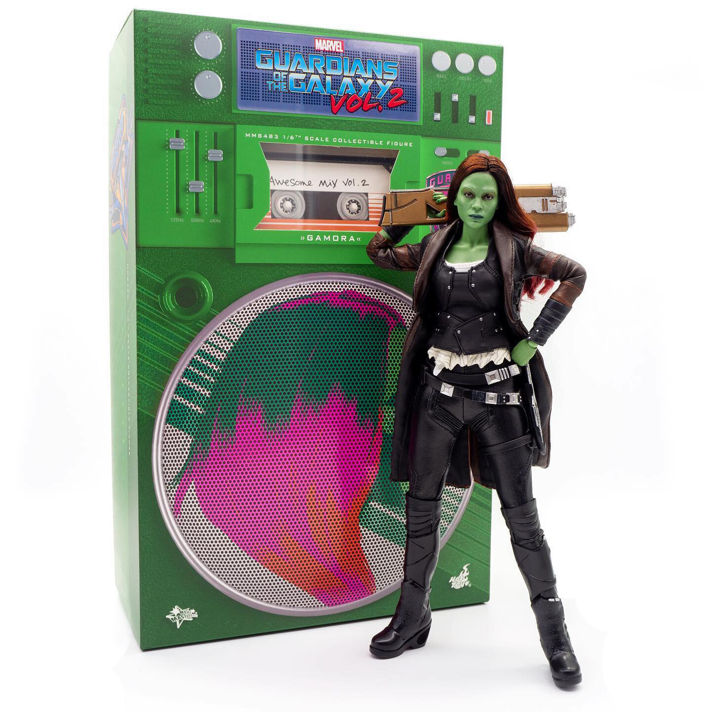 

Коллекционная фигурка Hot Toys Guardians of the Galaxy Vol. 2, Gamora MMS483, 28 см