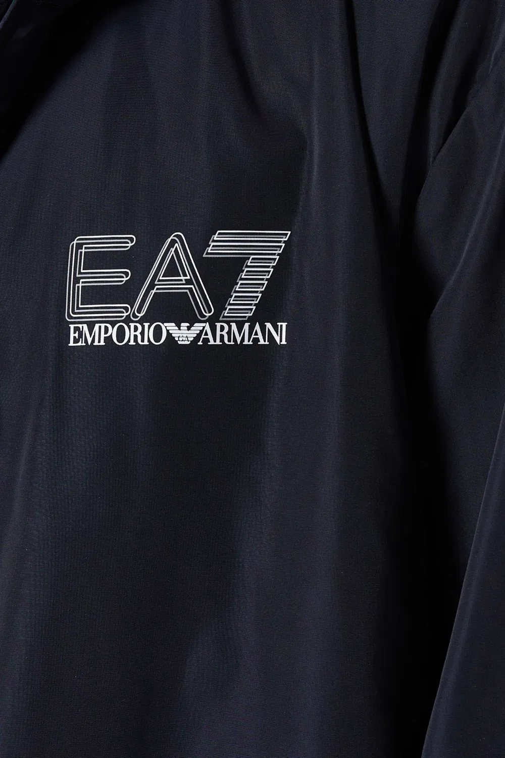 Худи тренировочное на молнии EA7 Visibility Emporio Armani — фото 4