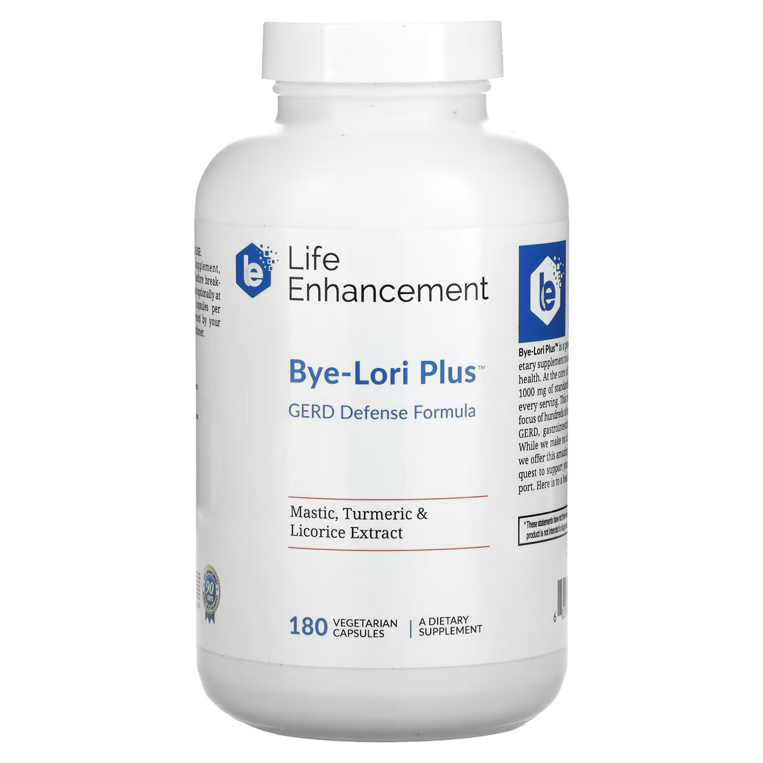 

Life Enhancement, Bye-Lori Plus, 180 капсул