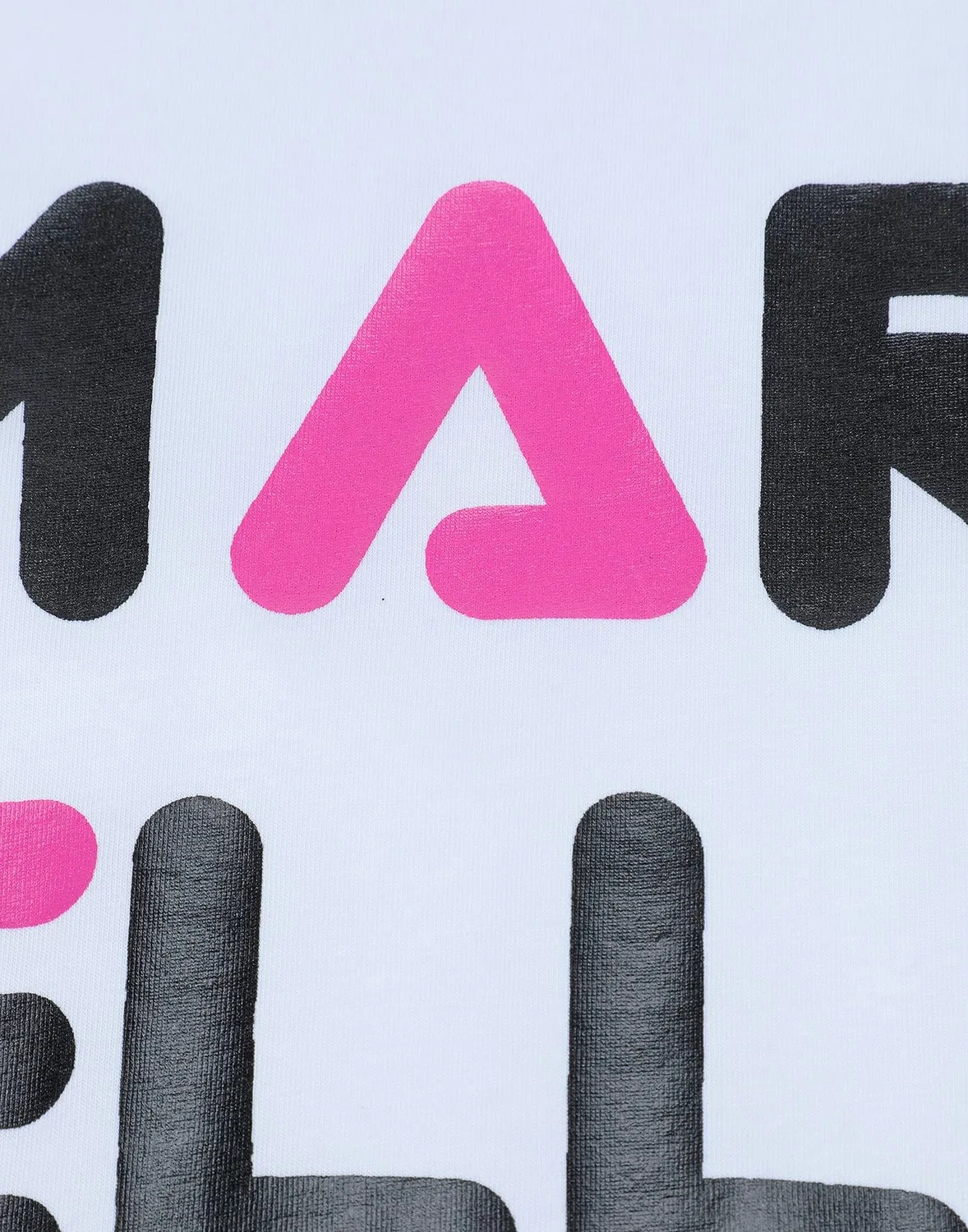 Детская футболка для девочек с принтом Marc Ellis, белый — фото 3