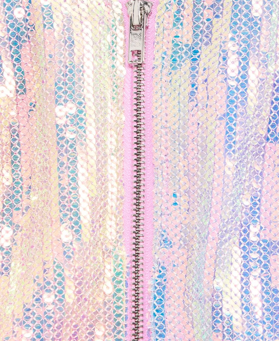 Детская куртка-бомбер с пайетками Epic Threads, Et Ombre S — фото 3