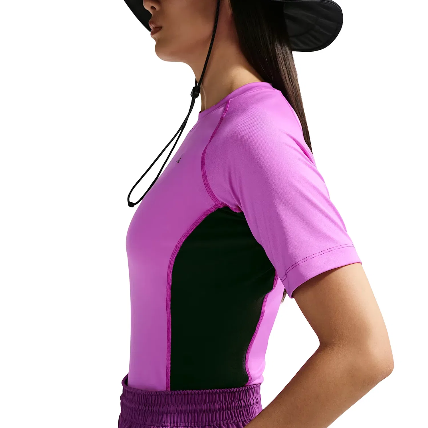 Женская футболка Nike ACG Dri-Fit Layer T-Shirt Vivid Purple, фиолетовый — фото 2