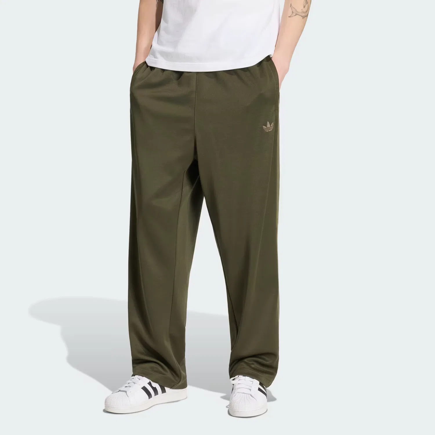 Мужские спортивные брюки свободного кроя Adicolor Loose Trackpants Adidas Originals, Night Cargo