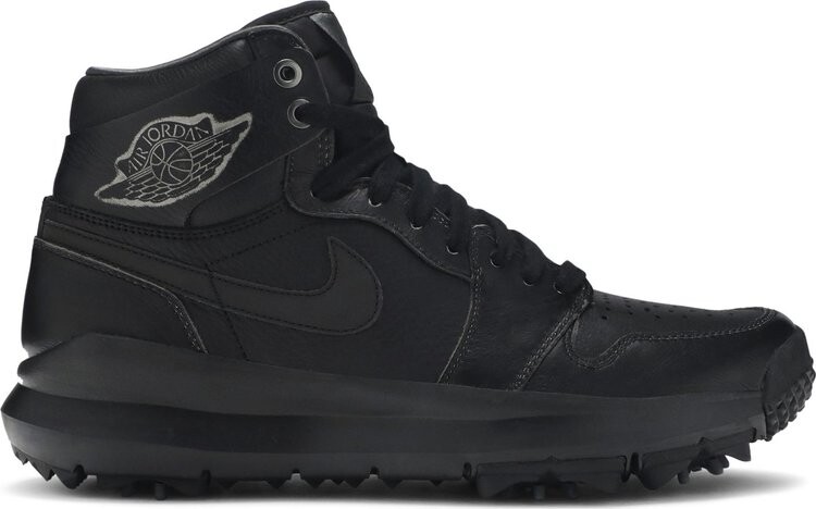 

Кроссовки Air Jordan 1 Golf Premium Black, черный