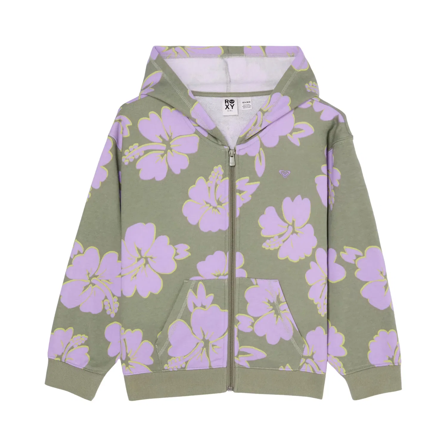 Детская куртка с капюшоном Roxy, Verde