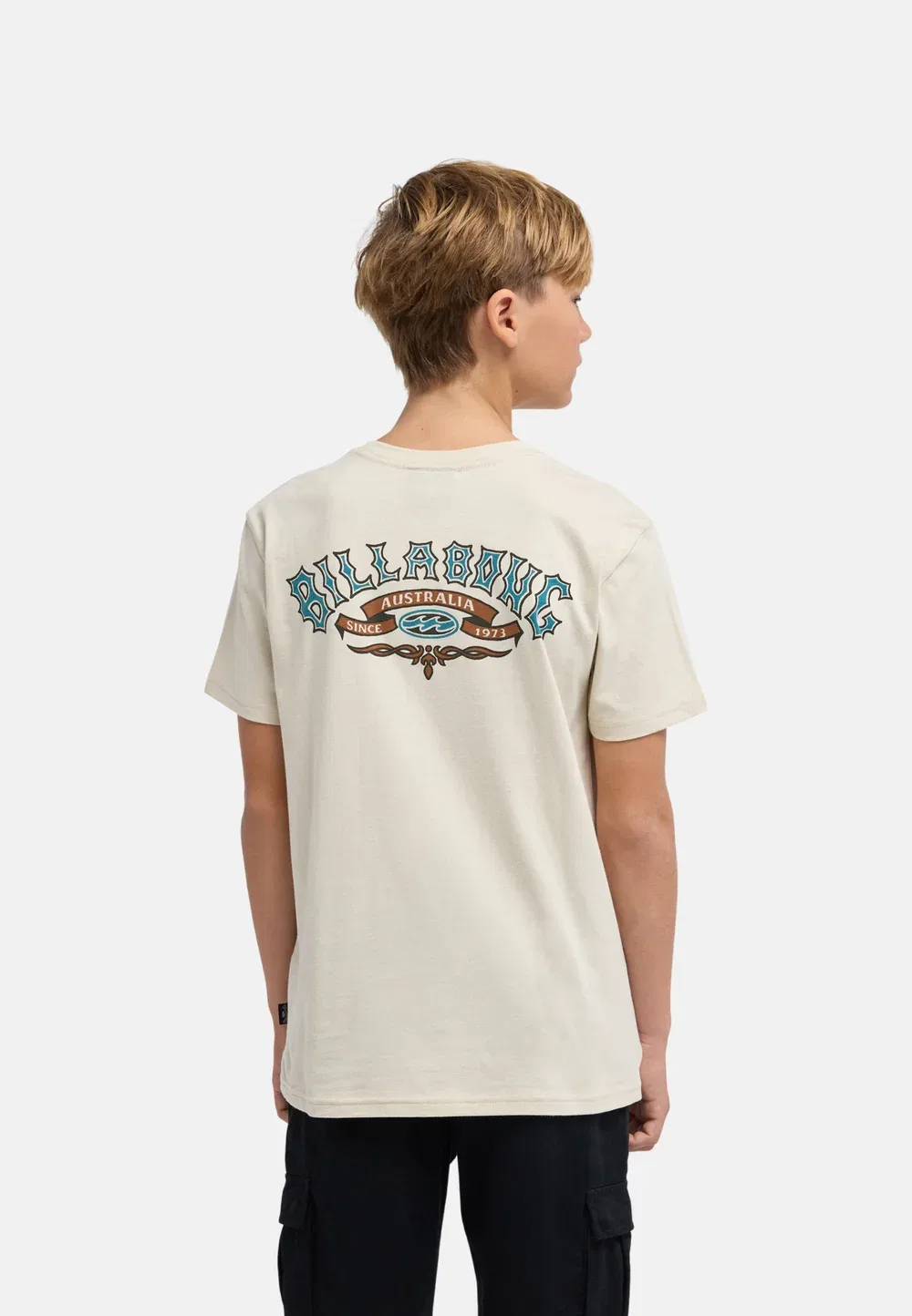 Одежда Jungen 8-16|топы ebbzt00254 - футболка с принтом Billabong, Oat — фото 2