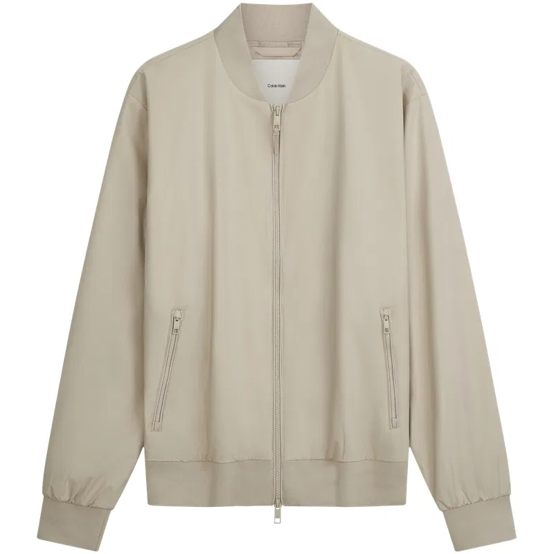 Мужская куртка с бейсбольным воротником тонкая Calvin Klein, NSU-Light Apricot