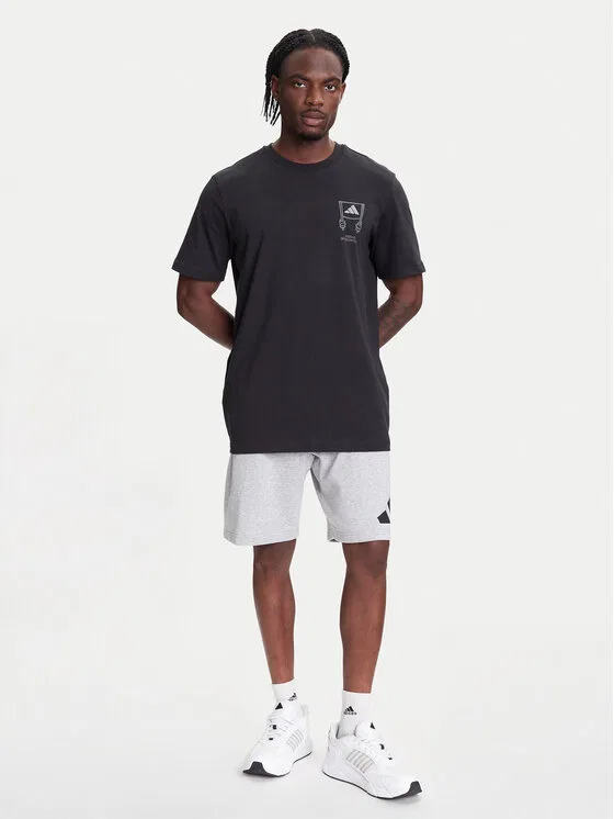 Футболка loose fit Stadium Crowd Adidas, черный — фото 2