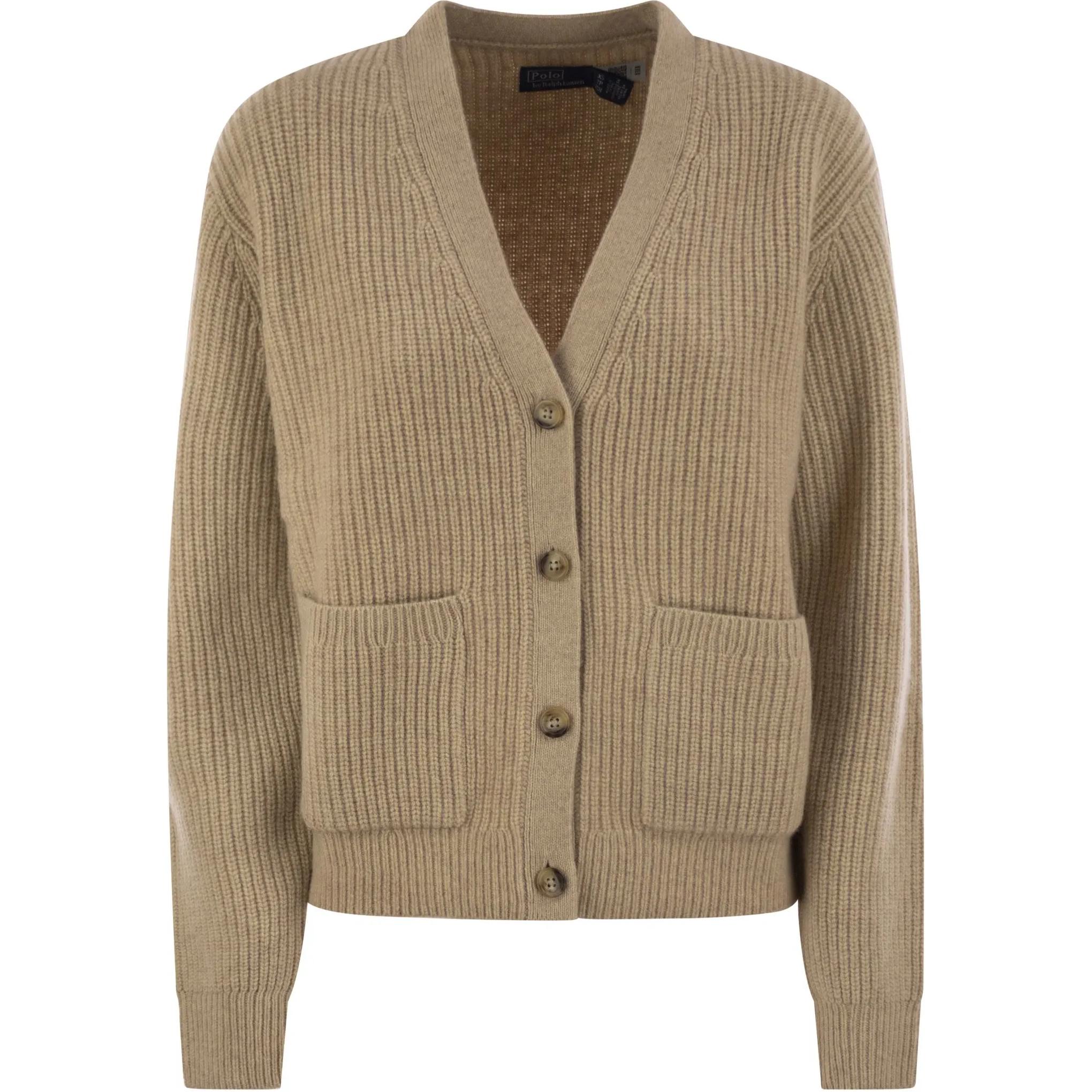 

Кардиган с V-образным вырезом Polo Ralph Lauren, хаки