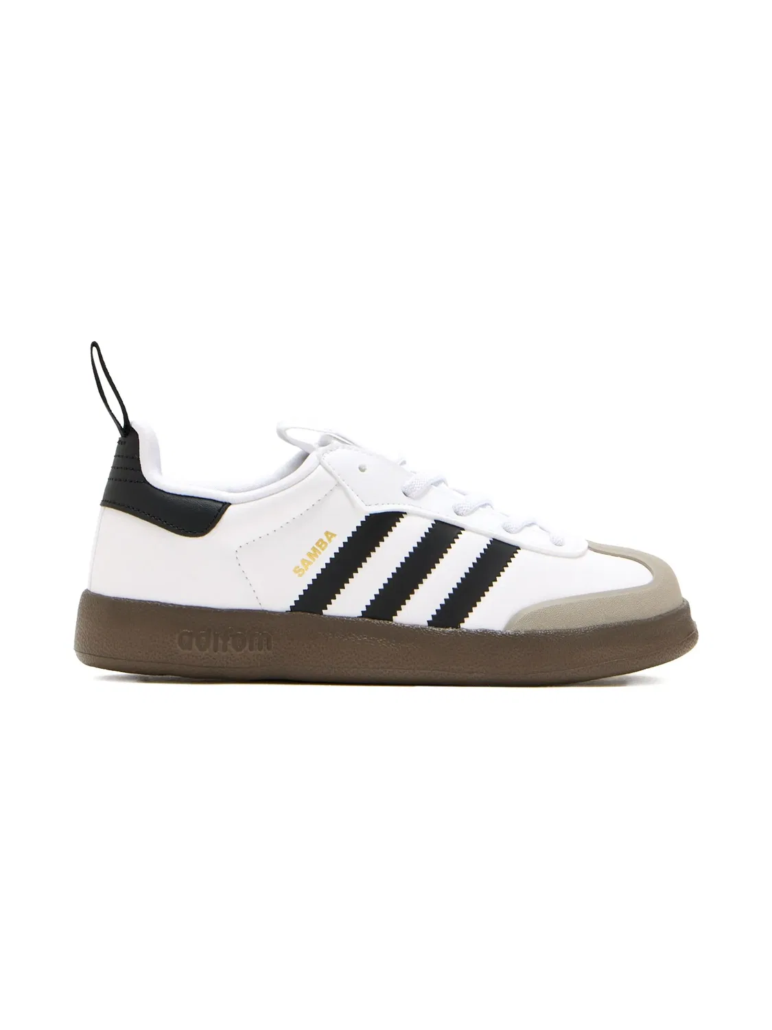 Кроссовки Samba с тремя полосками Adidas, белый