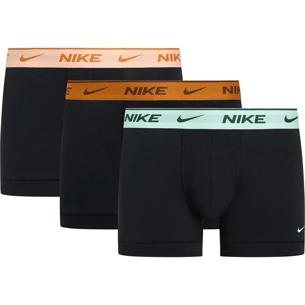 Мужские трусы с технологией Dri-FIT из хлопка с эластаном Nike, Black
