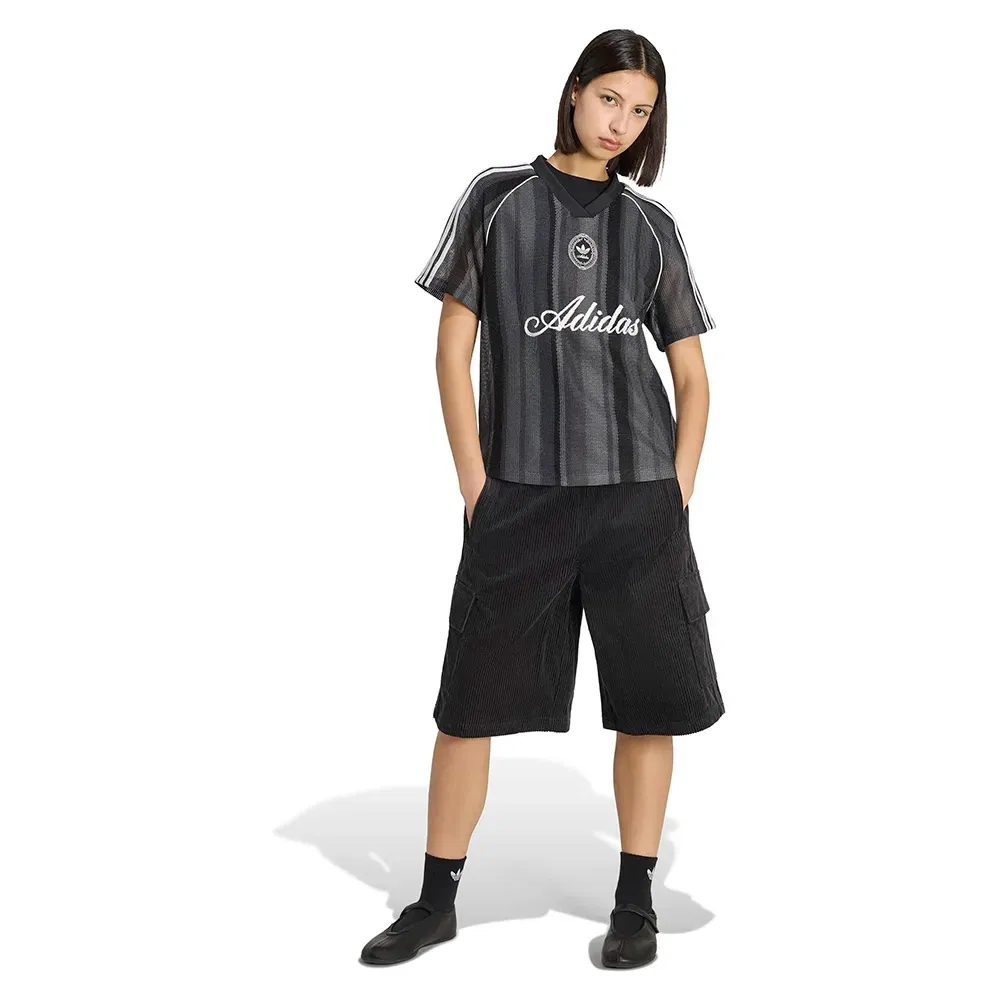 Футболка с коротким рукавом трикотажная Adidas Originals, черный — фото 4