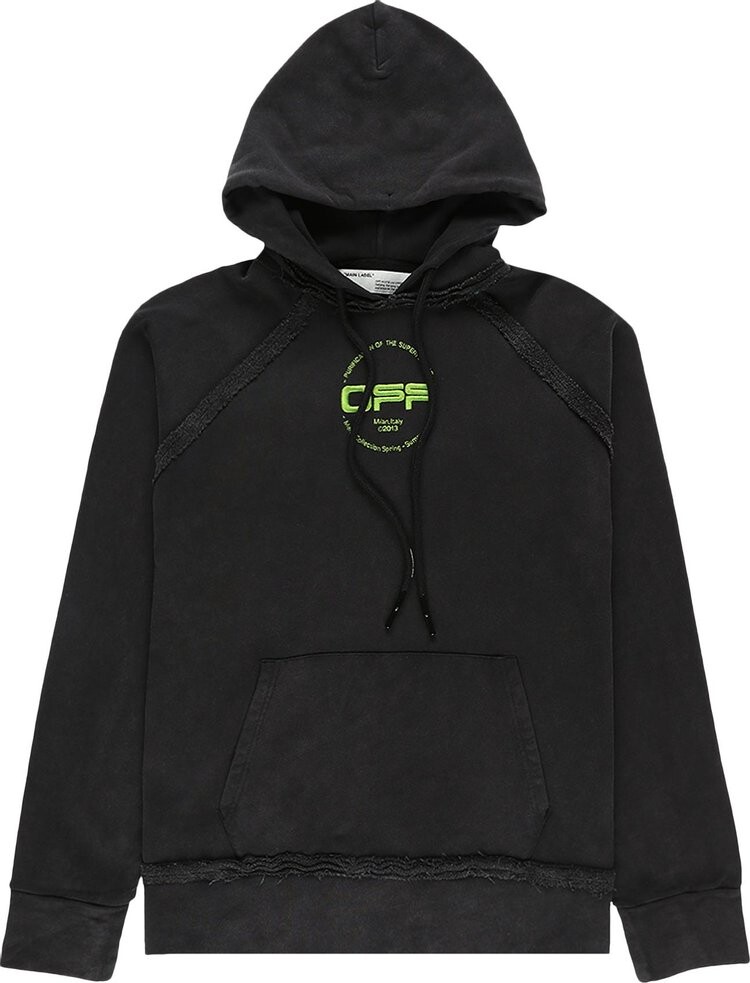

Худи Off-White Hand Logo Incompiuto Hoodie 'Black', черный