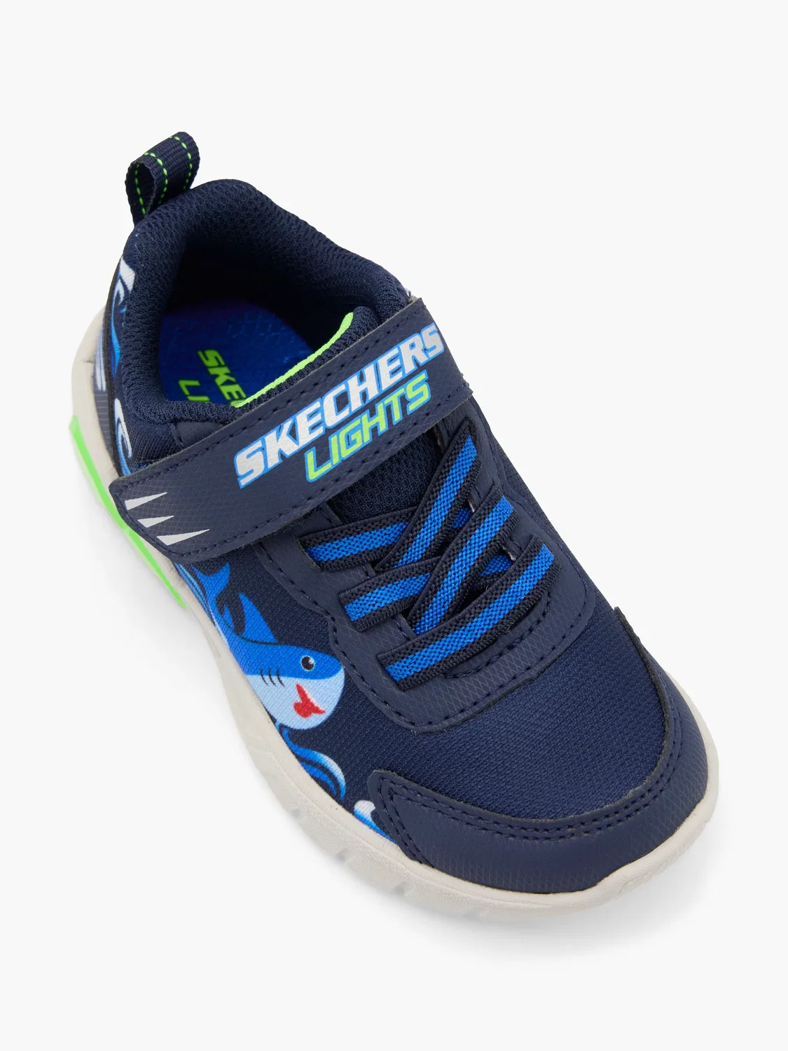 Кроссовки для мальчиков со светодиодами Skechers FLINN 2.0, синий — фото 2