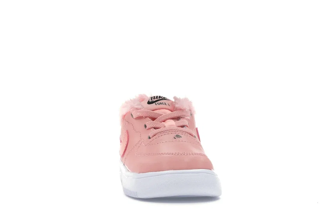 Детские кроссовки Lifestyle Nike Air Force 1 Low, Bleached Coral/Bleached Coral-Black-White — фото 2