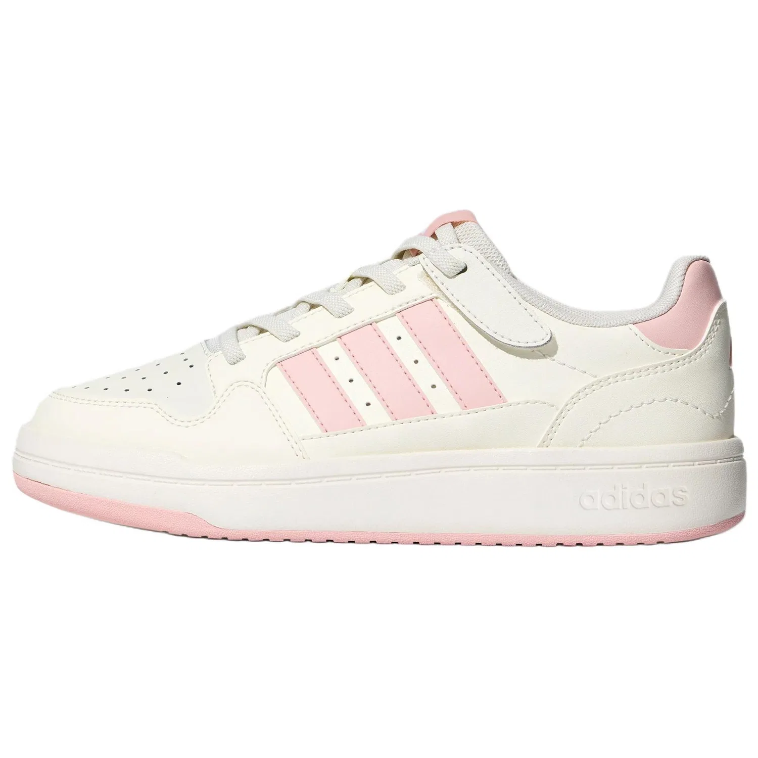 Детские кроссовки для скейтбординга с перфорацией Adidas, Jade White