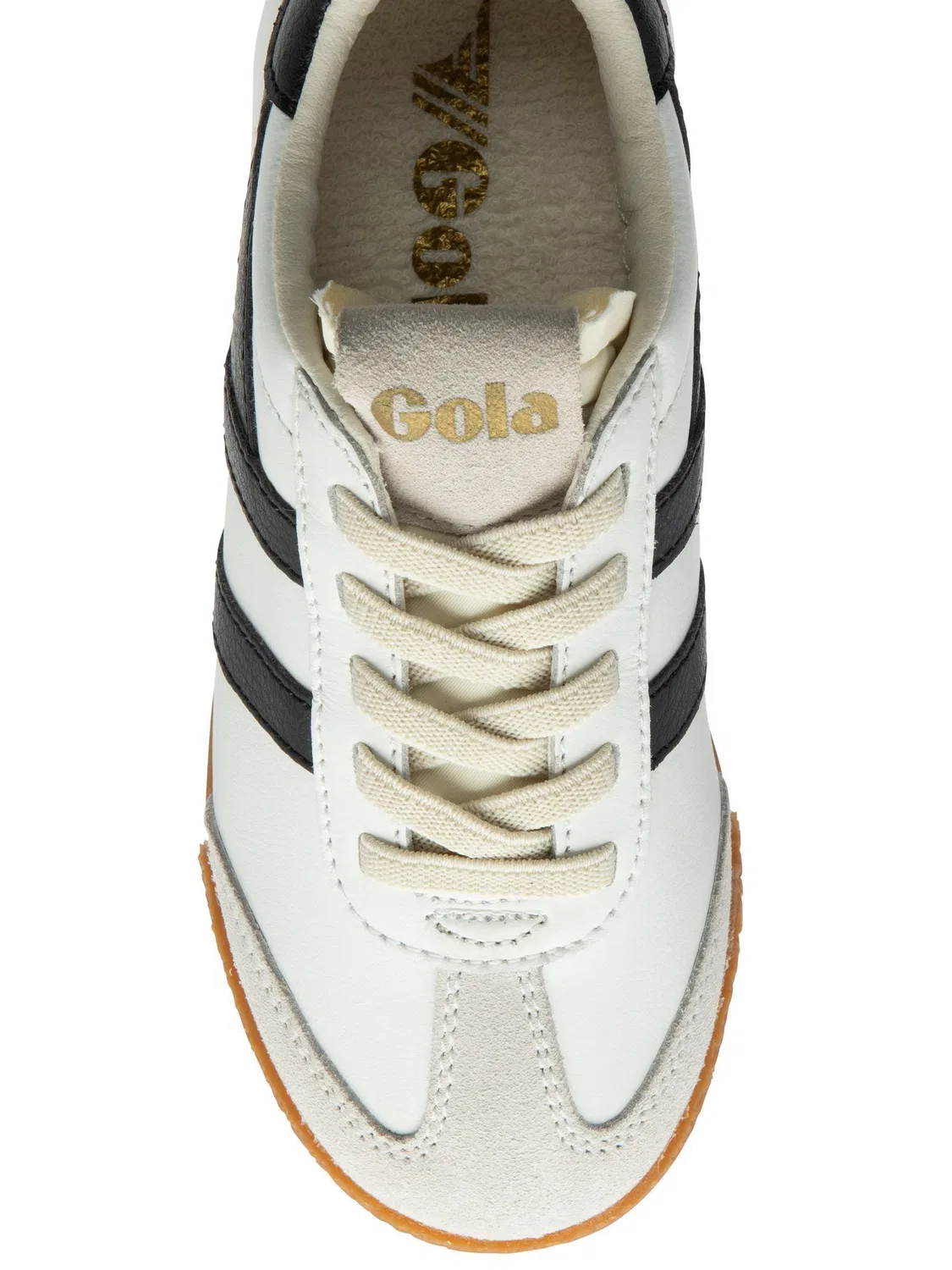 Кроссовки Gola Elan Leather, белые — фото 4