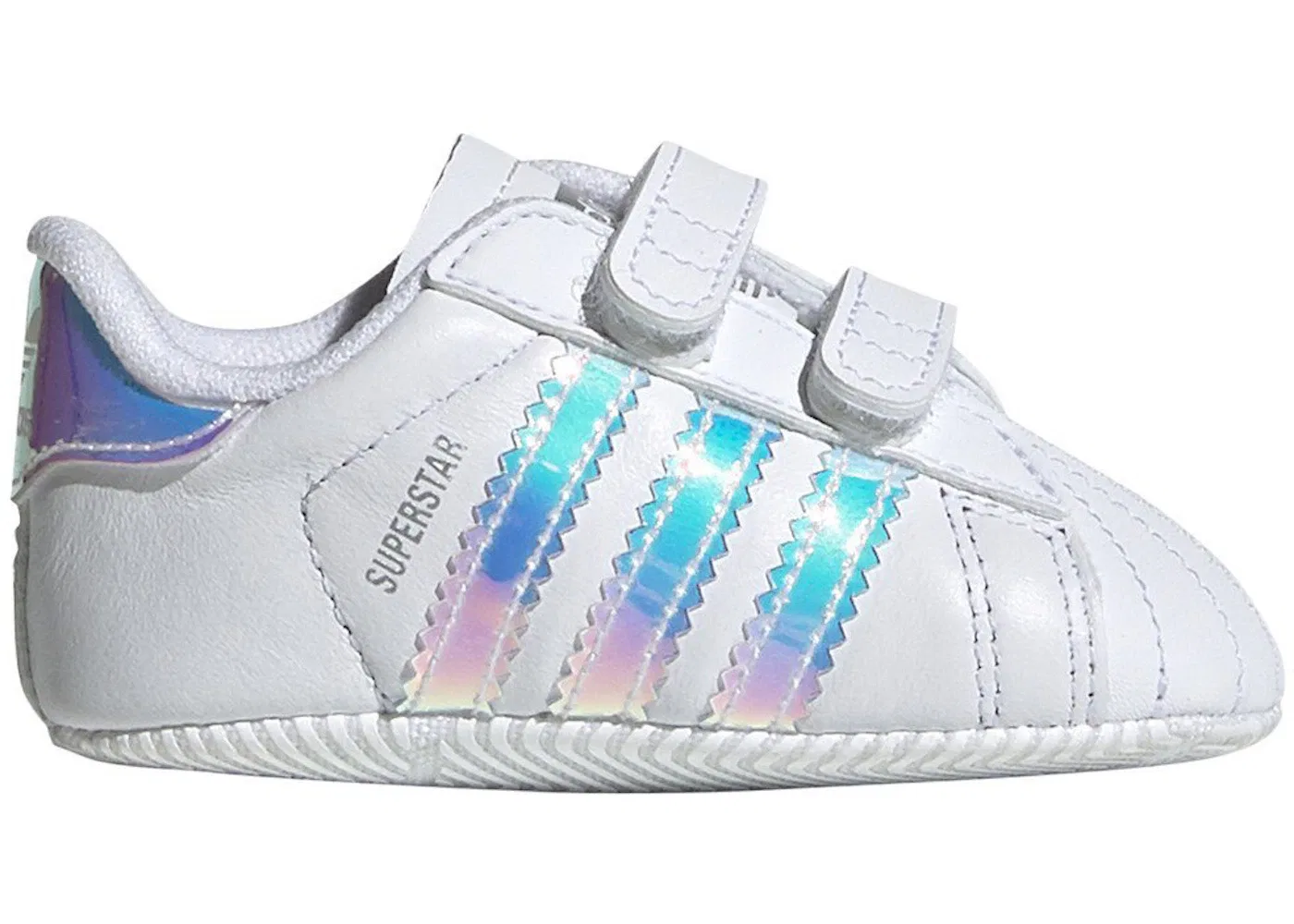 Детские кроссовки Lifestyle с ракушечным носком Adidas Superstar, Cloud White/Cloud White/Core Black