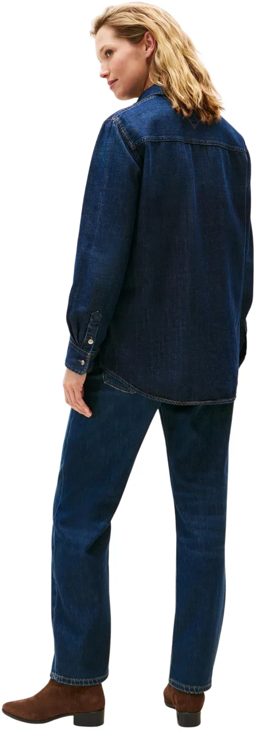Женская рубашка с длинным рукавом Milo Reg Tommy Hilfiger, Denim (Milo) — фото 2