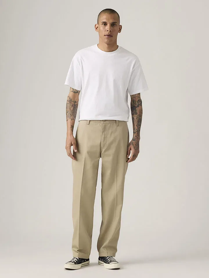 Мужские брюки свободного кроя Levi's, Beige — фото 2