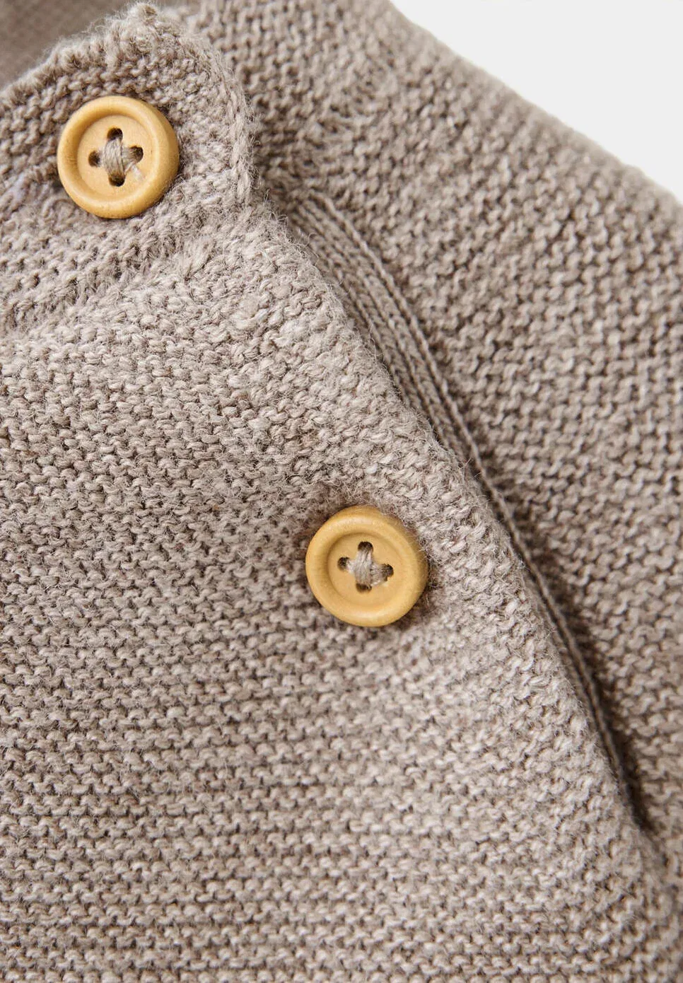 Детский джемпер Mango Kids, Brown — фото 3