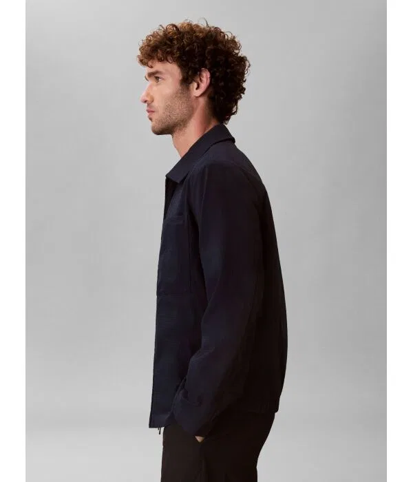 Мужская куртка-блузон Calvin Klein, Blu Marino — фото 4