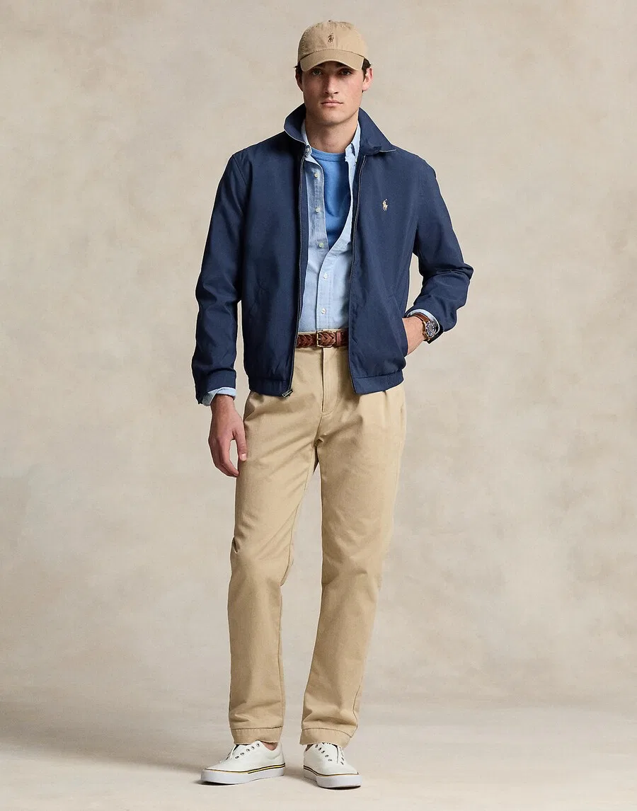 Куртка Polo Ralph Lauren Between-Season 'BI-SWING' темно-синего цвета — фото 4